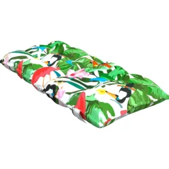 vidaXL Cojines de silla de respaldo bajo 2 uds tela Oxford Multicolor Online