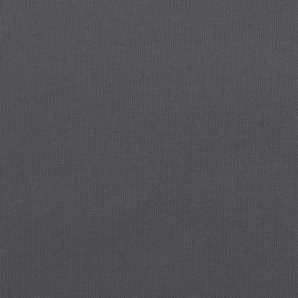 vidaXL Cojines de silla respaldo alto 2 uds tela Oxford gris Antracita Discount