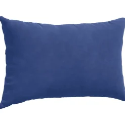 vidaXL Decoración-Cojines de sofá 2 pcs Azul Policía 50 x 30 cm Tela de pana