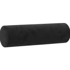 vidaXL Cojines decorativos 2 uds terciopelo 15x50 cm Negro Outlet