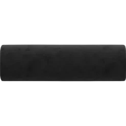vidaXL Cojines decorativos 2 uds terciopelo 15x50 cm Negro Outlet