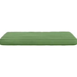 vidaXL Cojines para asiento 4 pcs 40 x 40 x 3 cm Verde claro Online