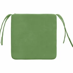 vidaXL Cojines para asiento 4 pcs 40 x 40 x 3 cm Verde claro Online
