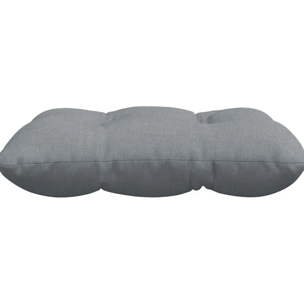 vidaXL Decoración-Cojines para asiento 4 pcs 40 x 40 x 12 cm tela