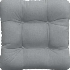 vidaXL Decoración-Cojines para asiento 4 pcs 40 x 40 x 12 cm tela