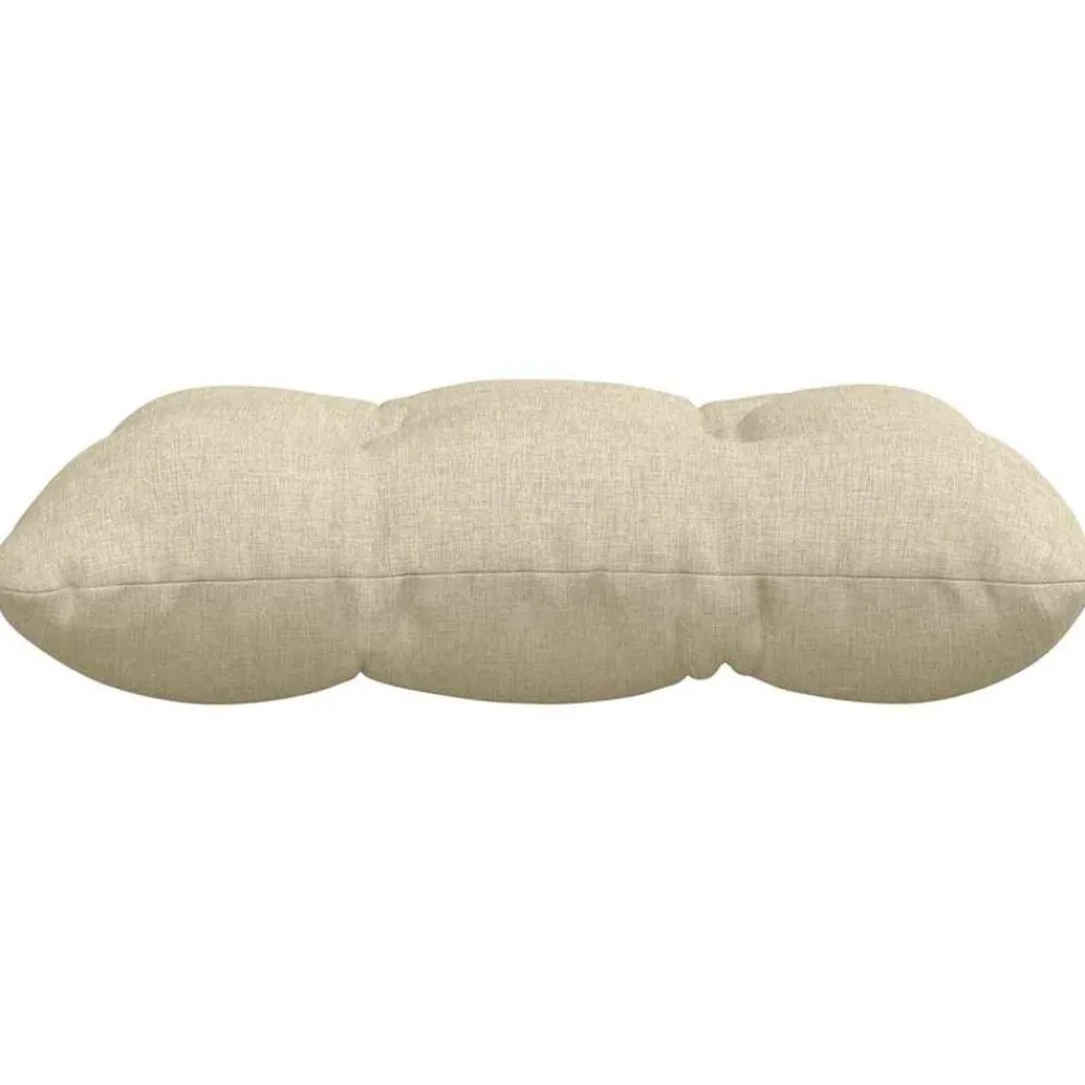 vidaXL Decoración-Cojines para asiento 4 pcs 40 x 40 x 12 cm tela