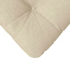 vidaXL Decoración-Cojines para asiento 4 pcs 40 x 40 x 12 cm tela