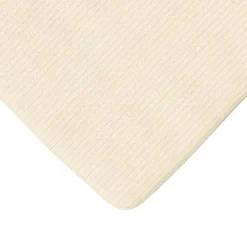 vidaXL Cojines para asiento 4 pcs 40 x 40 x 3 cm Tela de pana Crema