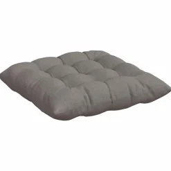vidaXL Decoración-Cojines para asiento 4 pcs 40 x 40 x 6 cm tela