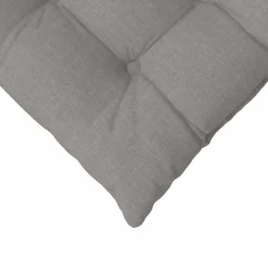vidaXL Decoración-Cojines para asiento 4 pcs 40 x 40 x 6 cm tela
