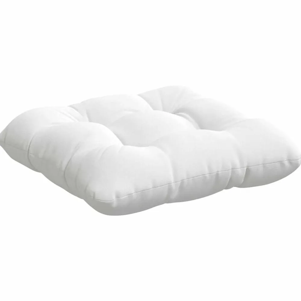 vidaXL Decoración-Cojines para asiento 4 pcs 40 x 40 x 12 cm tela