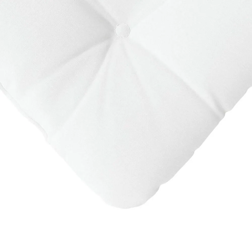 vidaXL Decoración-Cojines para asiento 4 pcs 40 x 40 x 12 cm tela