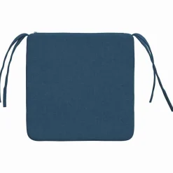vidaXL Decoración-Cojines para asiento 4 pcs 40 x 40 x 3 cm tela