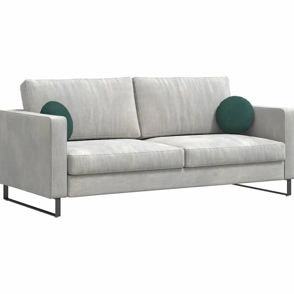 vidaXL Decoración-Cojines para asiento 2 pcs Ø30 x 13 cm Terciopelo