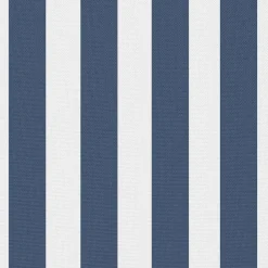 vidaXL Cojines para exterior a rayas 45x45 cm azul marino 2 unidades rayas azul marina Outlet