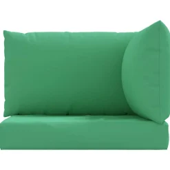 vidaXL Cojines para palets 3 unidades tela Oxford Verde Online