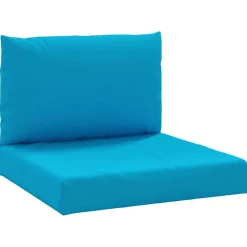 vidaXL Cojines para palets 2 unidades tela Oxford Azul claro Online