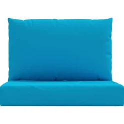 vidaXL Cojines para palets 2 unidades tela Oxford Azul claro Online
