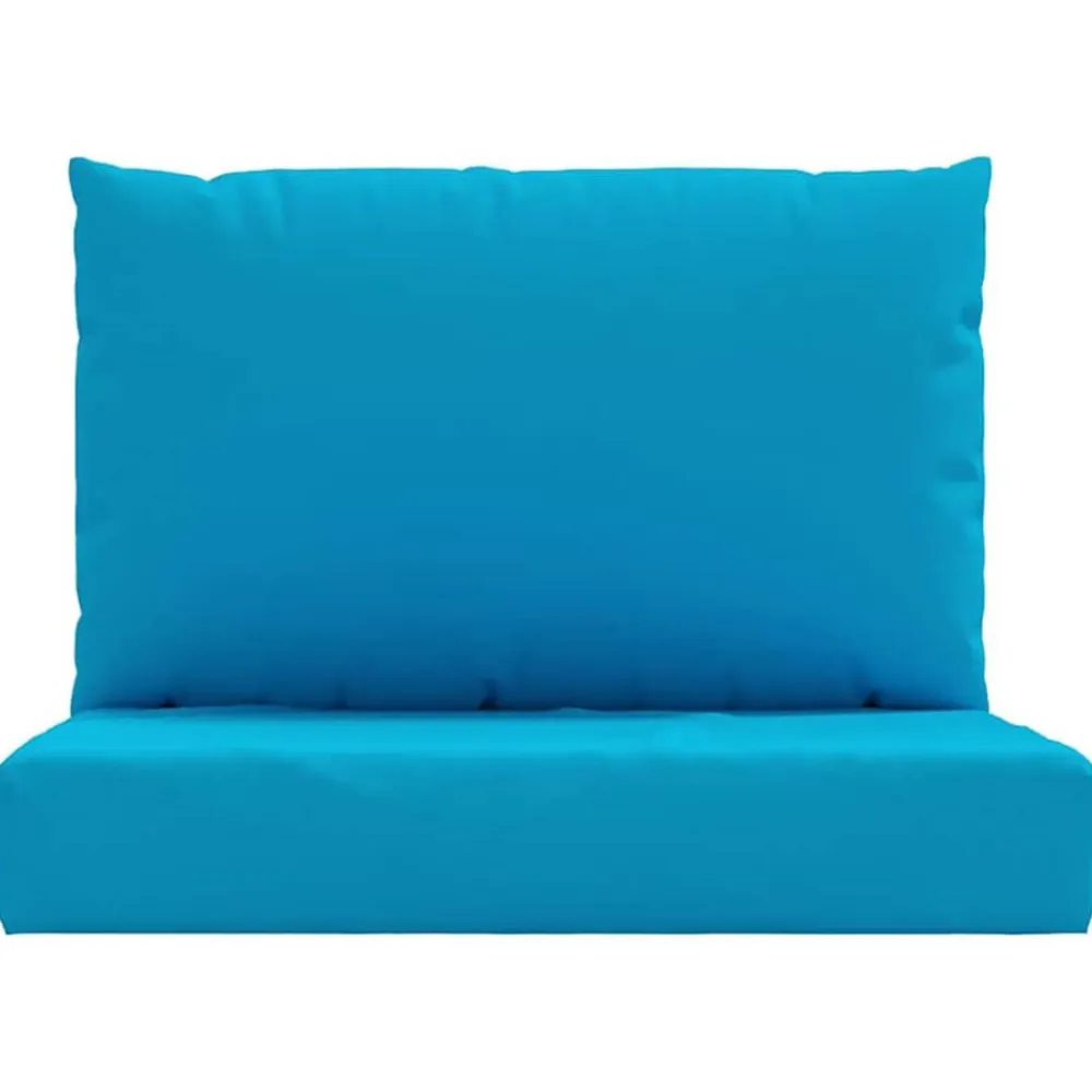 vidaXL Cojines para palets 2 unidades tela Oxford Azul claro Online