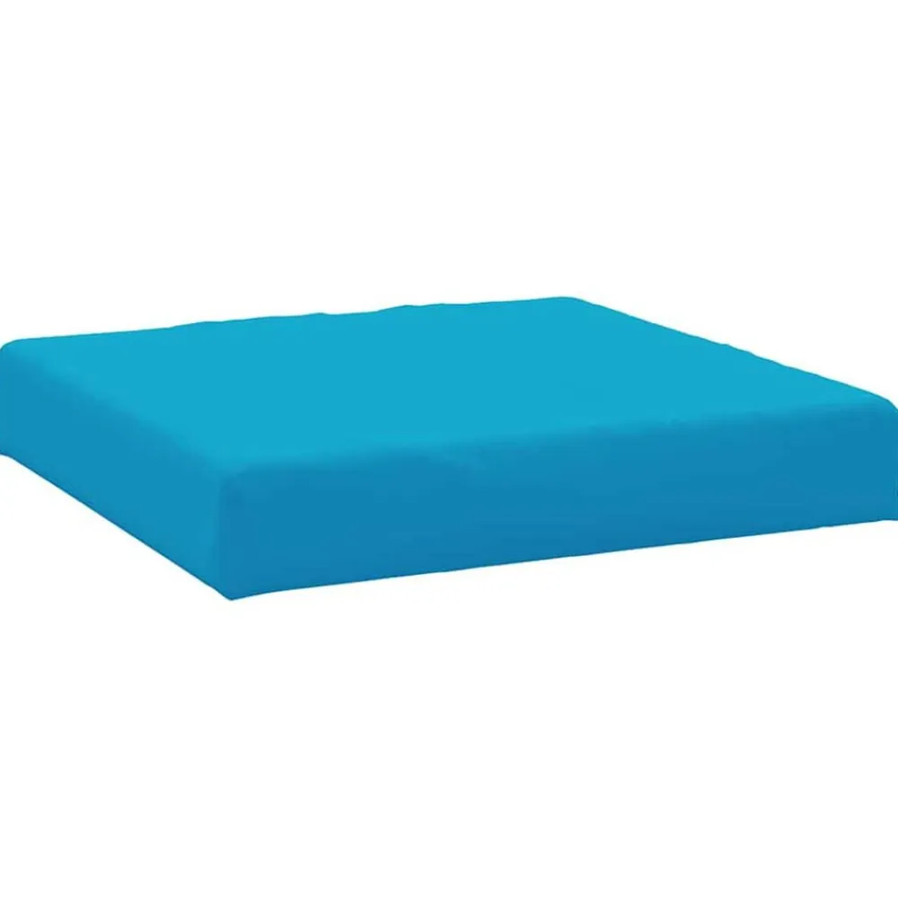 vidaXL Cojines para palets 2 unidades tela Oxford Azul claro Online