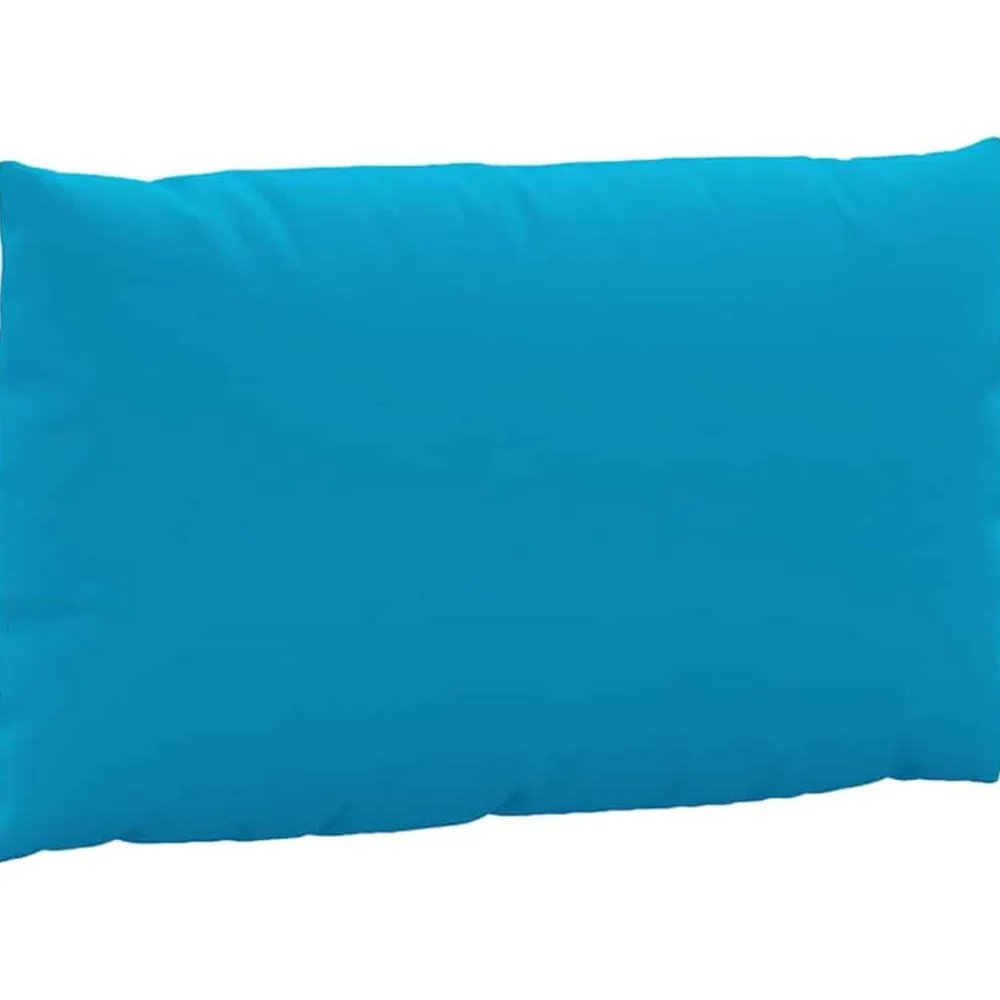 vidaXL Cojines para palets 2 unidades tela Oxford Azul claro Online
