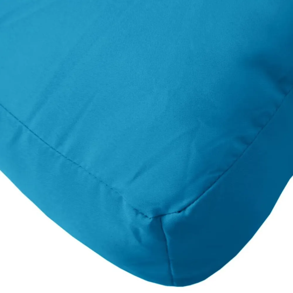 vidaXL Cojines para palets 2 unidades tela Oxford Azul claro Online