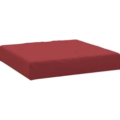 vidaXL Decoración-Cojines para palets 3 unidades tela Oxford rojo tinto