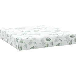 vidaXL Decoración-Cojines para palés 2 unidades tela Oxford estampado de hojas