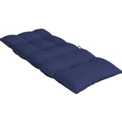 vidaXL Cojines para silla respaldo alto 2 uds tela Oxford Azul marino Sale