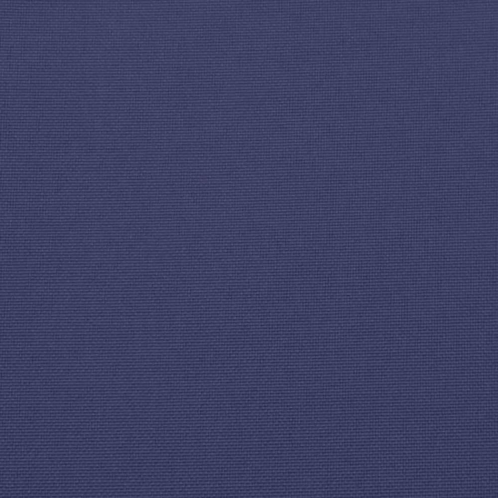 vidaXL Cojines para silla respaldo alto 2 uds tela Oxford Azul marino Sale