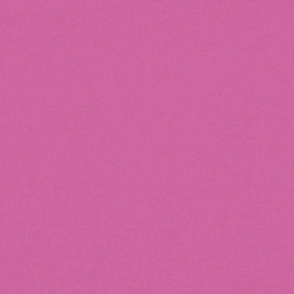vidaXL Cojines para silla con respaldo bajo 2 uds tela Oxford Rosa New