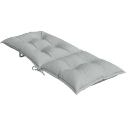 vidaXL Cojines para silla respaldo alto 6 uds tela gris claro melange gris claro mezcla Outlet