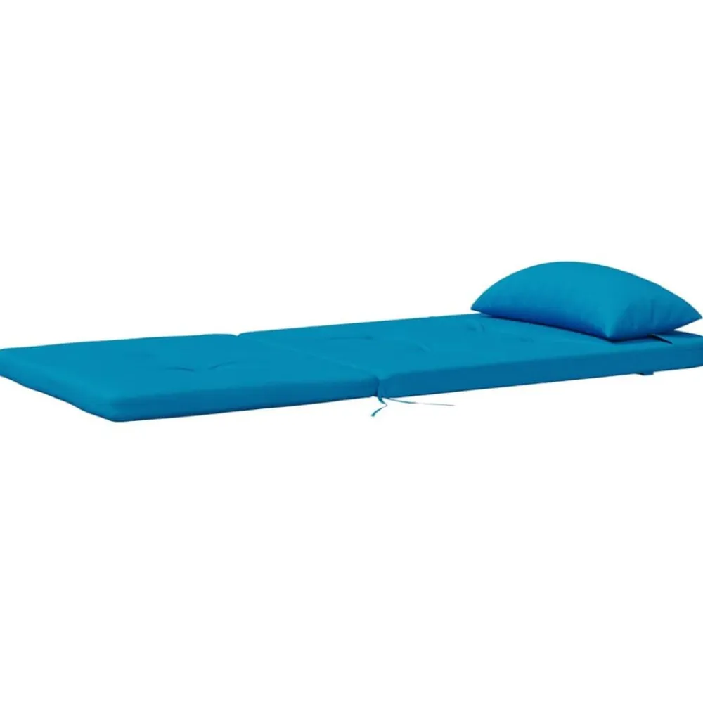 vidaXL Cojines para silla Adirondack 2 uds tela Oxford Azul claro Clearance