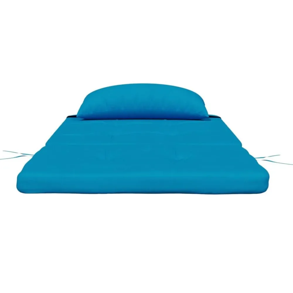 vidaXL Cojines para silla Adirondack 2 uds tela Oxford Azul claro Clearance