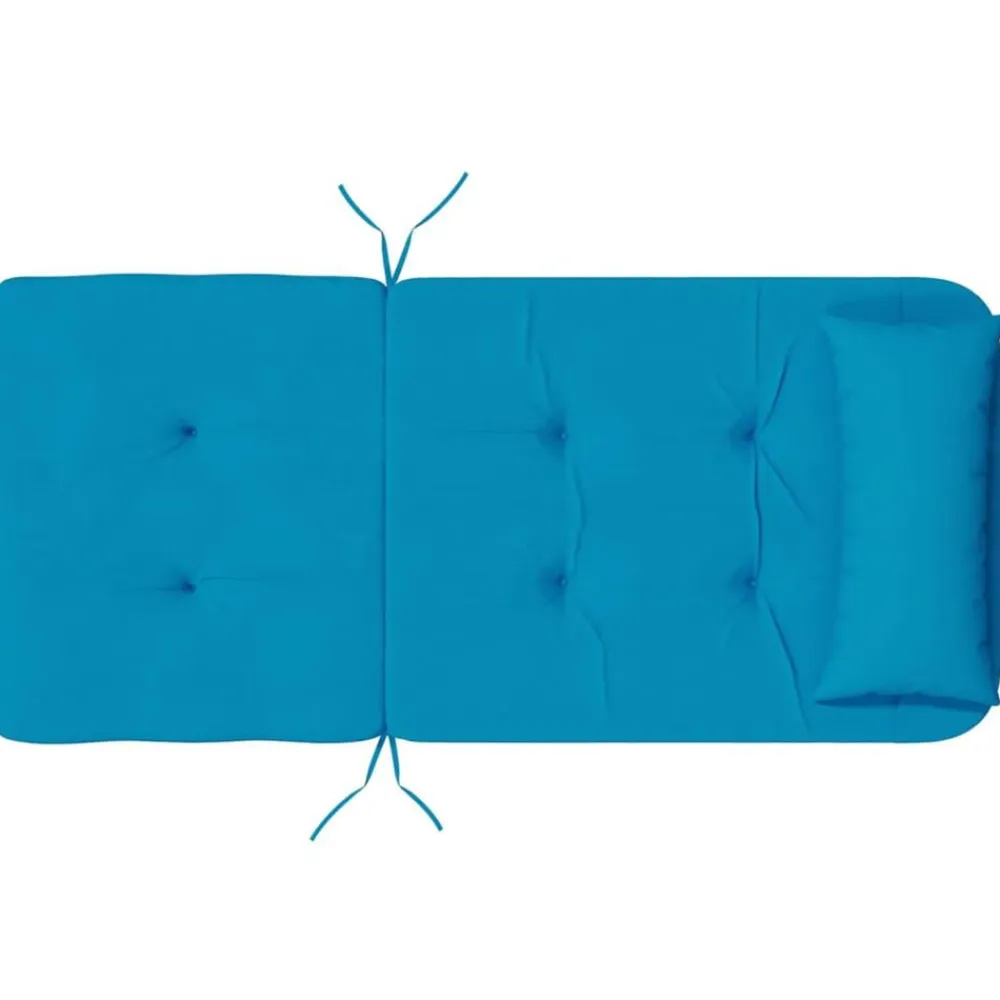 vidaXL Cojines para silla Adirondack 2 uds tela Oxford Azul claro Clearance