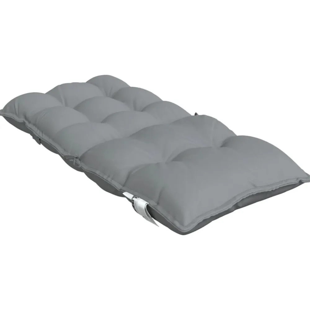 vidaXL Decoración-Cojines para silla con respaldo bajo 2 uds tela Oxford