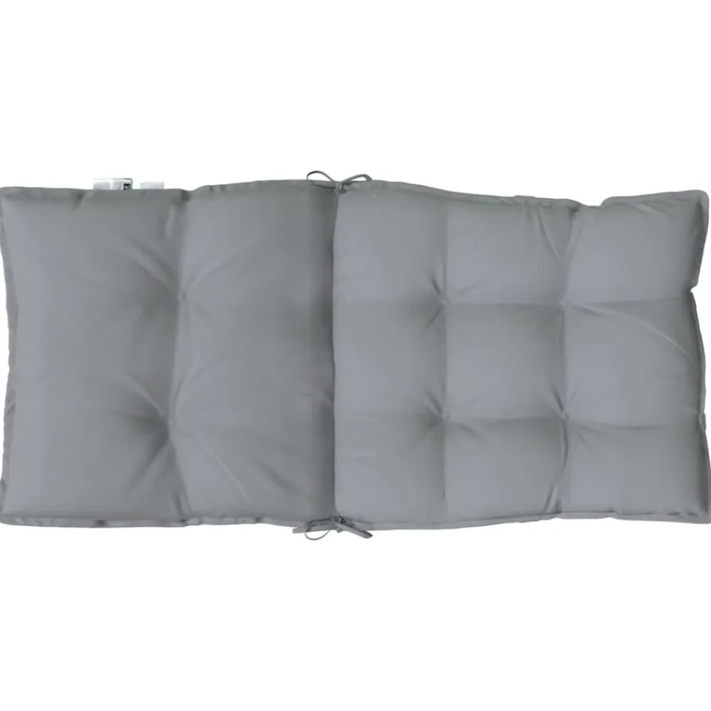 vidaXL Decoración-Cojines para silla con respaldo bajo 2 uds tela Oxford