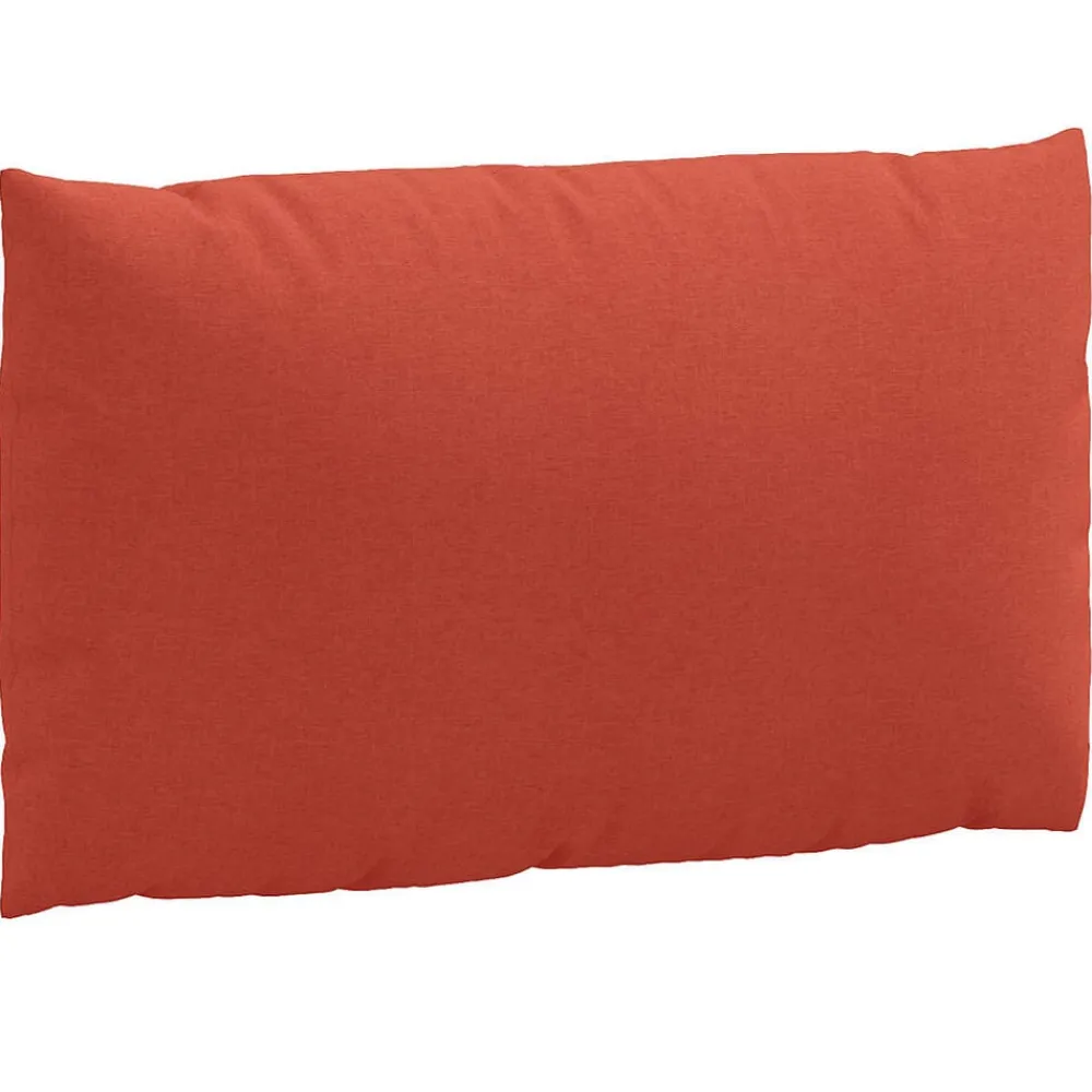 vidaXL Cojines para sofá de palets 3 uds tela melange Rojo Clearance