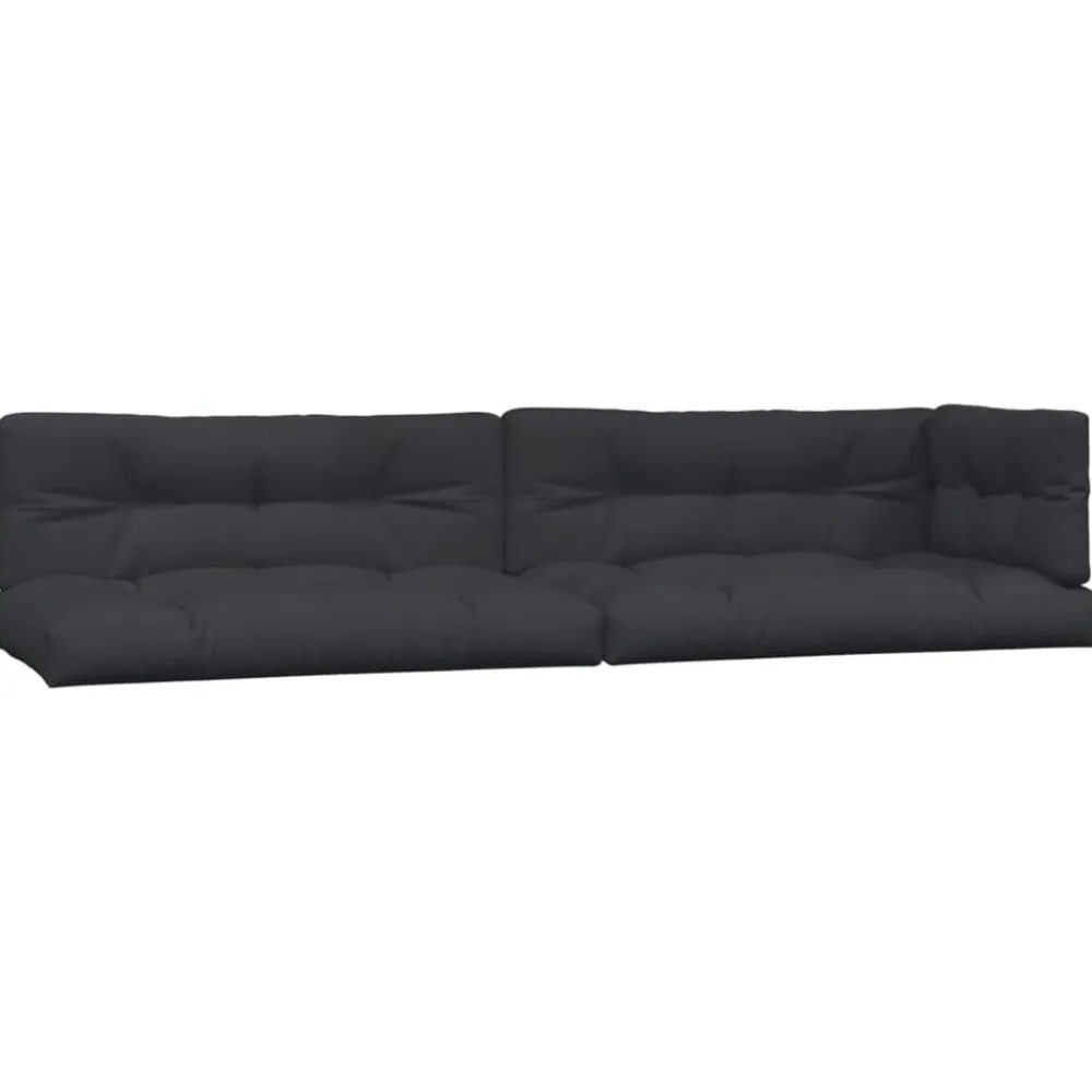 vidaXL Decoración-Cojines para sofá de palets 5 unidades tela