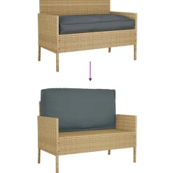 vidaXL Decoración-Cojín 120 x 60 x 12 cm Tela Oxford