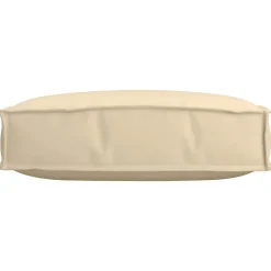 vidaXL Cojín 60 x 60 x 12 cm Tela Oxford Beige Discount