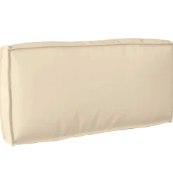 vidaXL Cojín 80 x 40 x 12 cm Tela Oxford Beige Outlet
