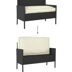 vidaXL Decoración-Cojín 120 x 60 x 12 cm Tela Oxford