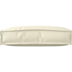 vidaXL Cojín 60 x 40 x 12 cm Tela Oxford Crema Outlet