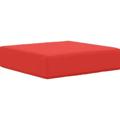 vidaXL Decoración-Cojín de asiento de exterior 40 x 40 x 8 cm 100% Poliéster