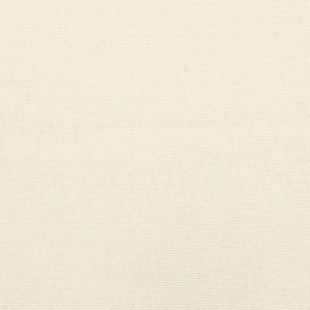 vidaXL Cojín de banco de jardín tela Oxford blanco 110x50x7 cm Crema Discount