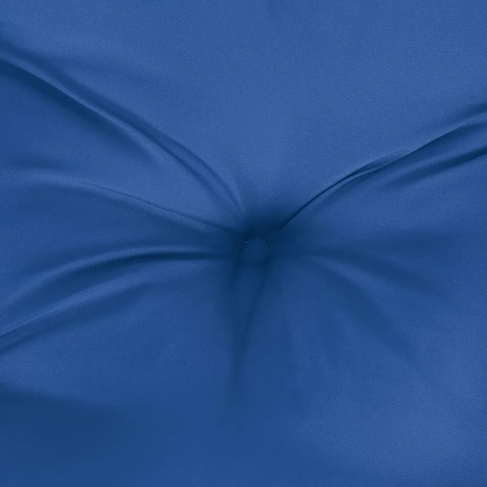 vidaXL Cojín de banco de jardín tela Oxford 100x50x7 cm Azul Outlet