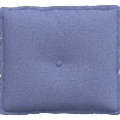 vidaXL Decoración-Cojín de Espalda Azul jeans 50 x 19 x 45 cm tela