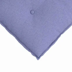 vidaXL Decoración-Cojín de Espalda Azul jeans 50 x 19 x 45 cm tela