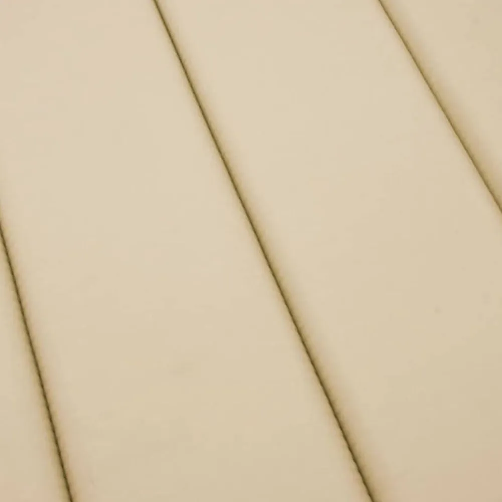 vidaXL Cojín de tumbona de tela Oxford 180x60x4 cm Beige Clearance